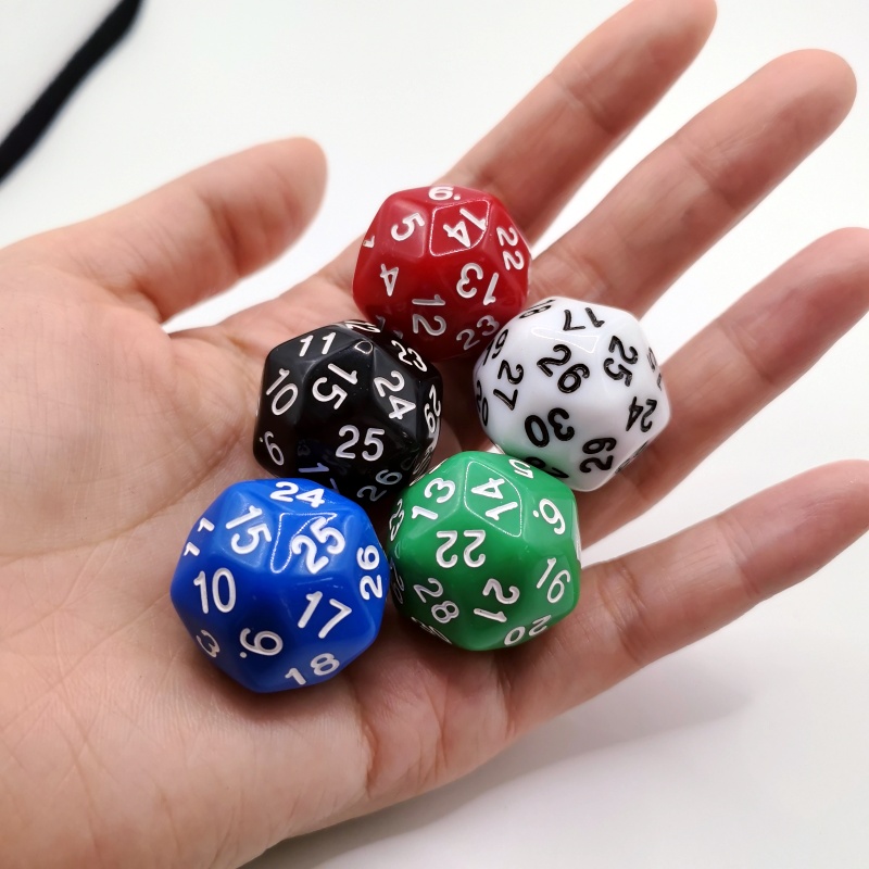 Board Game Yahtzee - 5 pçs cubo 30 lados d30