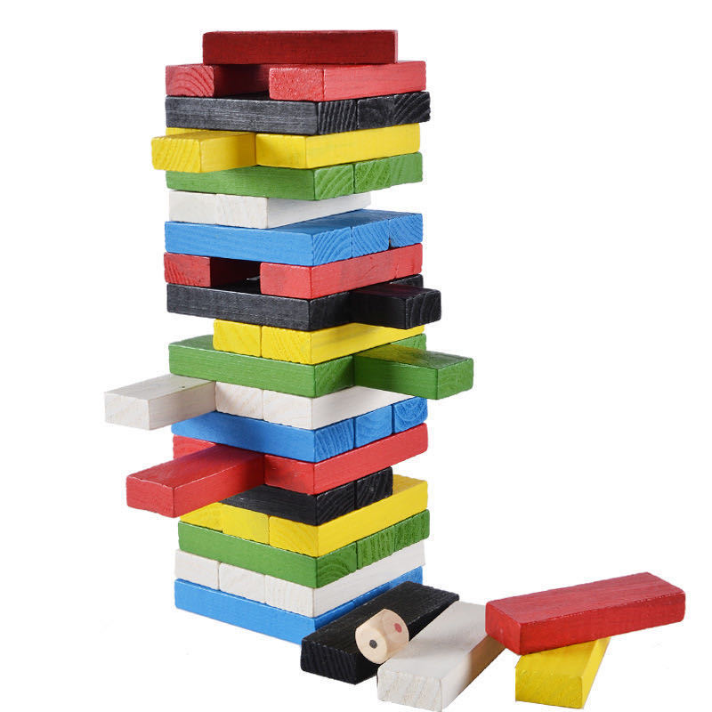 Board Game Jenga - Jogo de tabuleiro interativo de torre