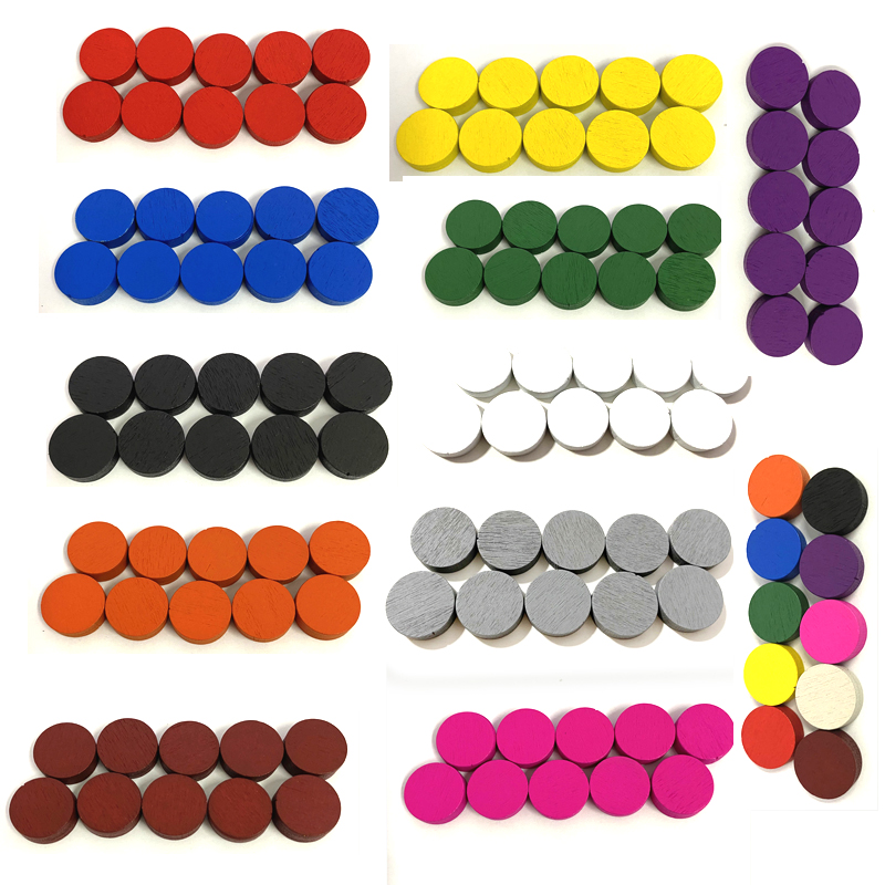 Board Game Vector - 100 peças de diâmetro 15*5mm peças
