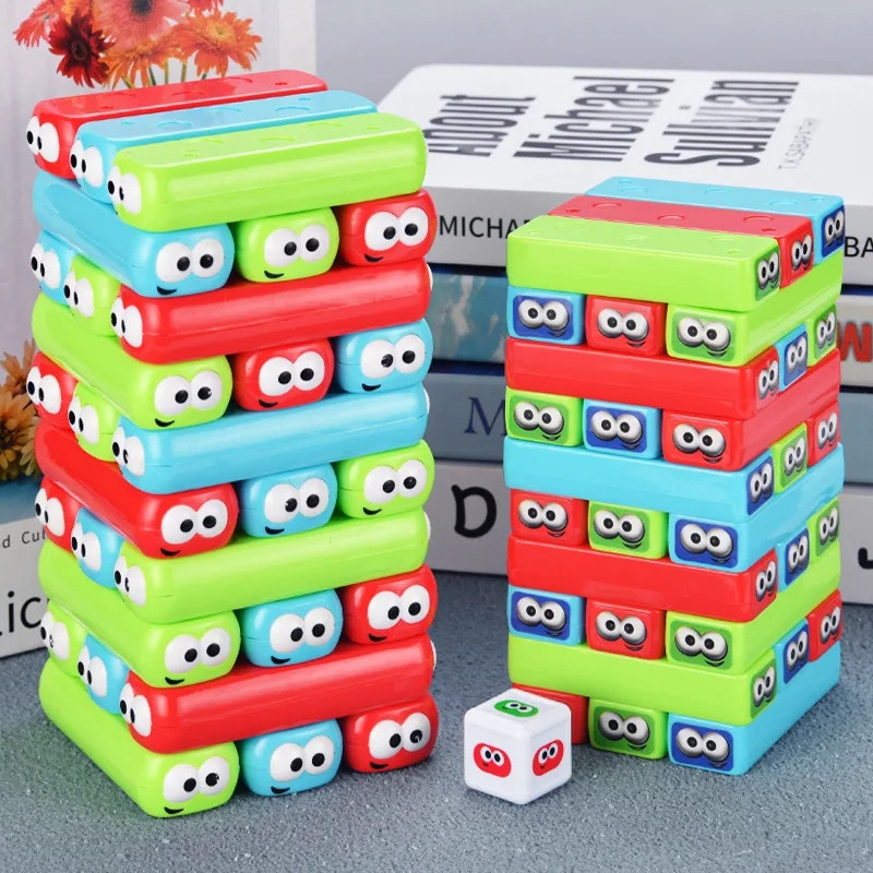 Board Game Jenga - Interessante torre de empilhamento crianças brinquedo