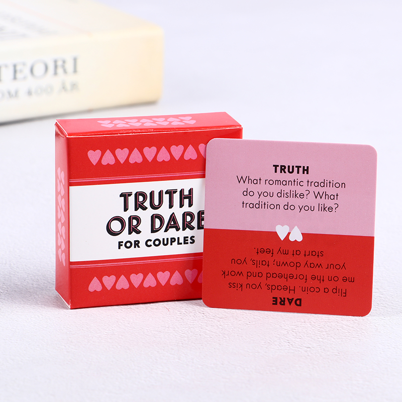 Board Game Or Boardgame - Mini tamanho pequeno verdade ou cuidado