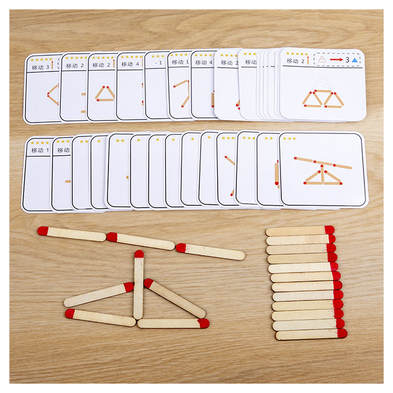 Board Game Fun - Montessori combina quebra-cabeças jogo brinquedos de