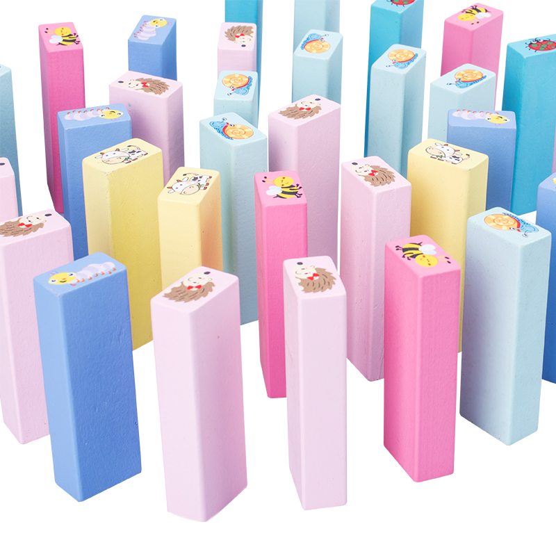 Número animal blocos de madeir - Board Game Jenga avaliação e preço
