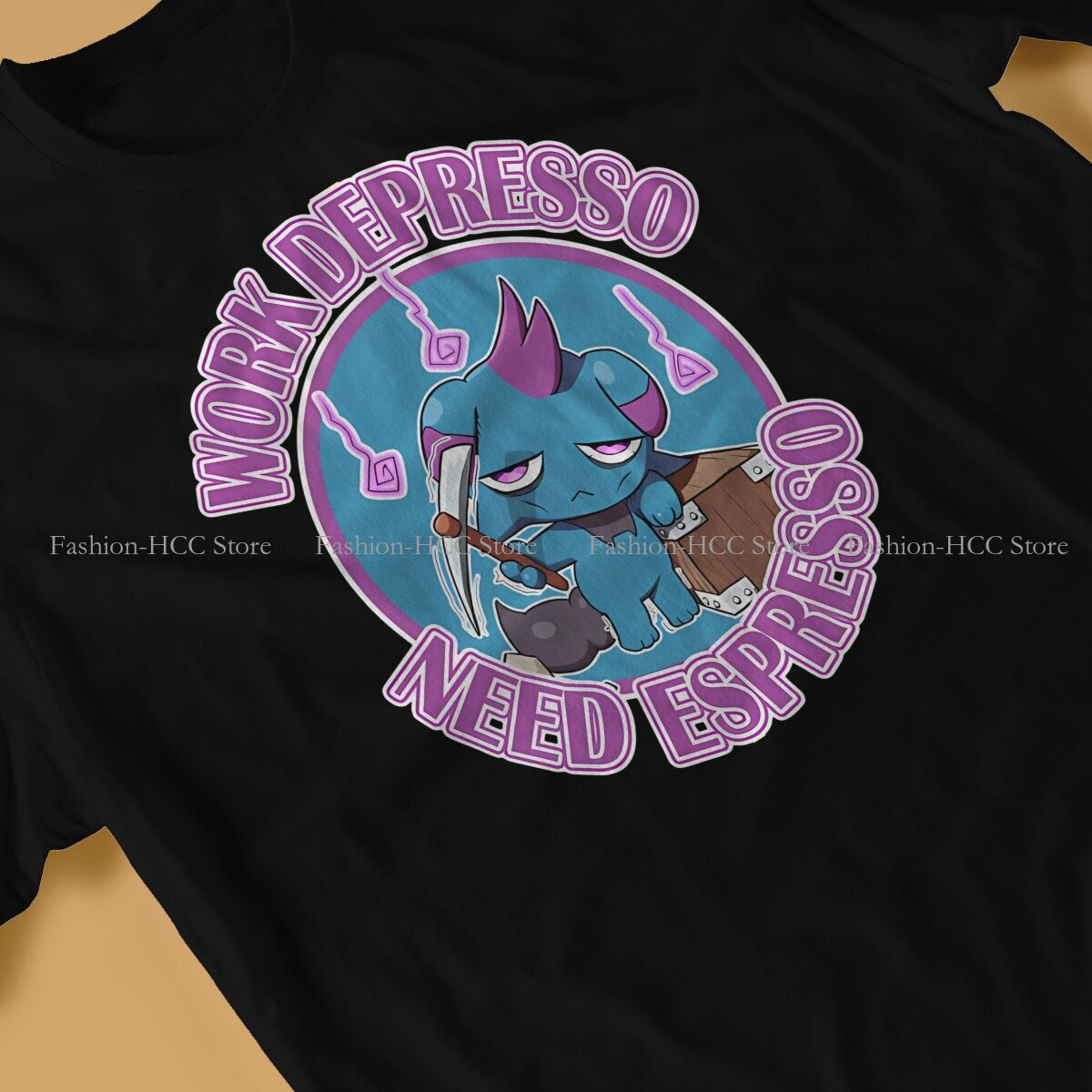 Camiseta de tecido masculino P - Board Game Cafe avaliação e preço