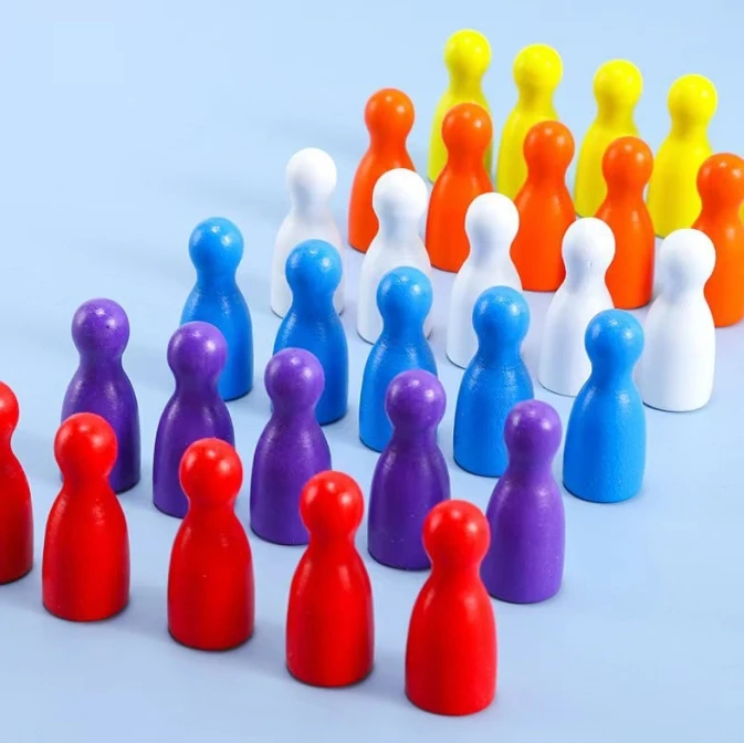 100 peças marcadores de xadrez - Board Game Vector avaliação e preço