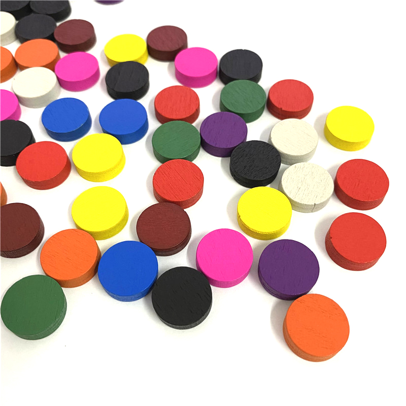 50 peças 15*5mm 11 cores disco - Board Game Vector avaliação e preço
