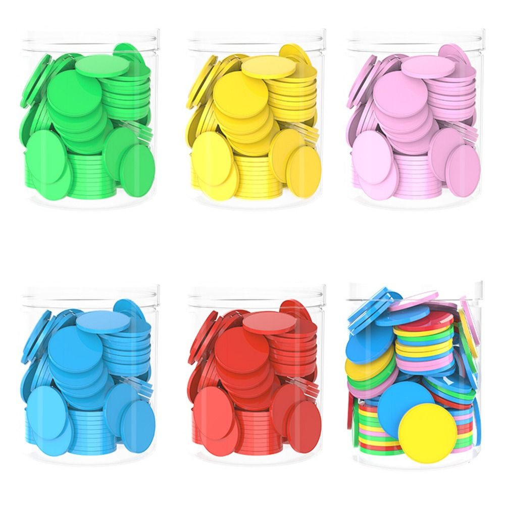 100 peças de fichas plásticas  - Board Game Vector avaliação e preço