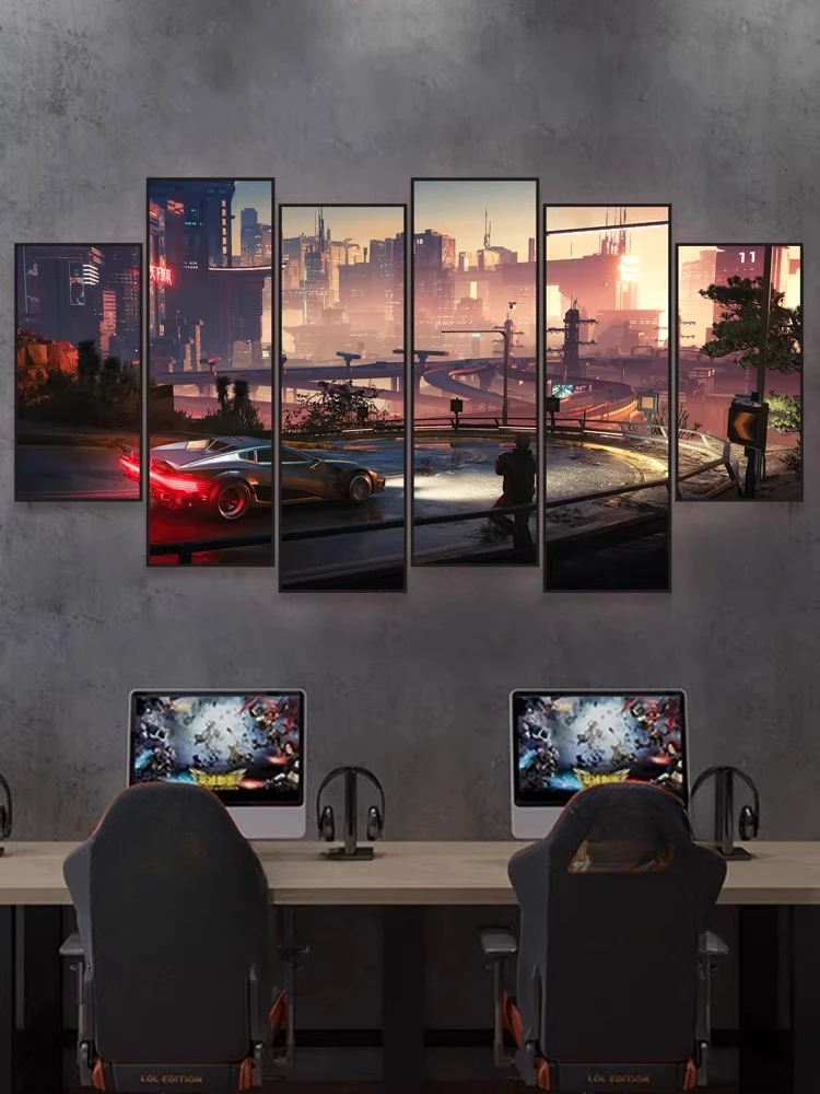 Pintura decorativa para sala d - Board Game Cafe avaliação e preço