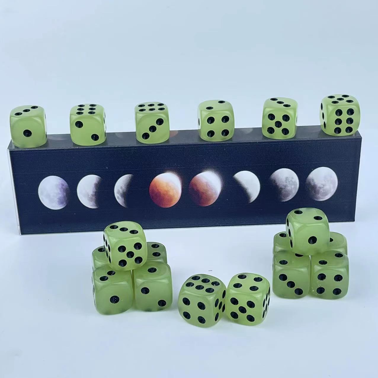 10 pacotes de dados d6 de seis - Board Game Yahtzee avaliação e preço