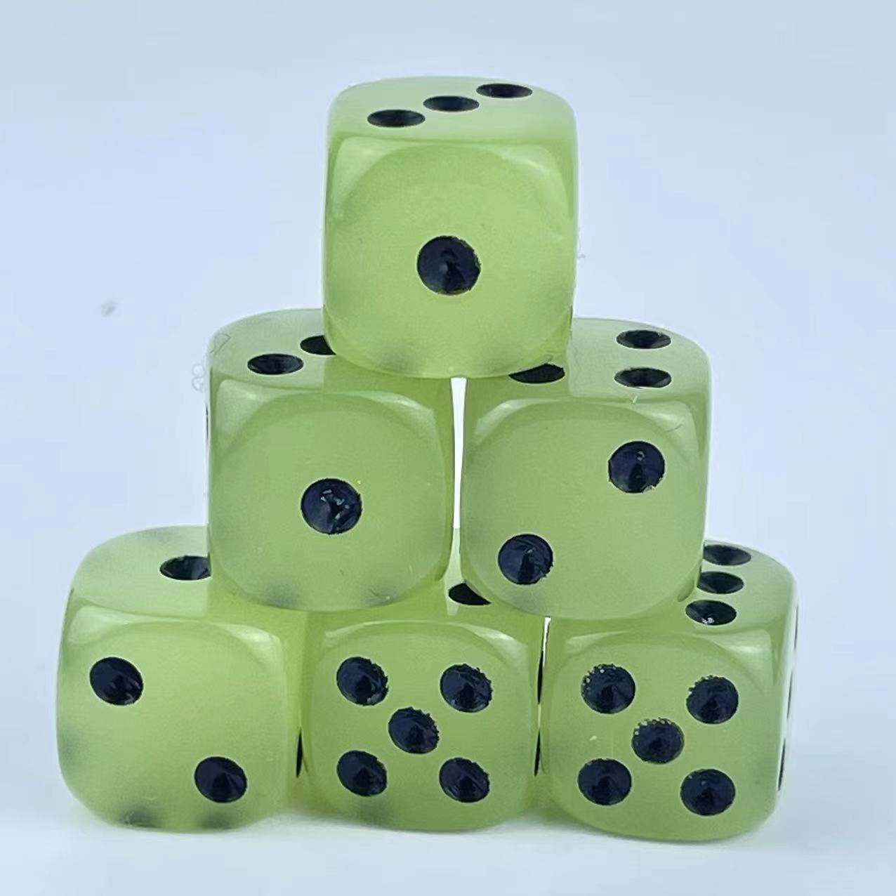 10 pacotes de dados d6 de seis - Board Game Yahtzee avaliação e preço