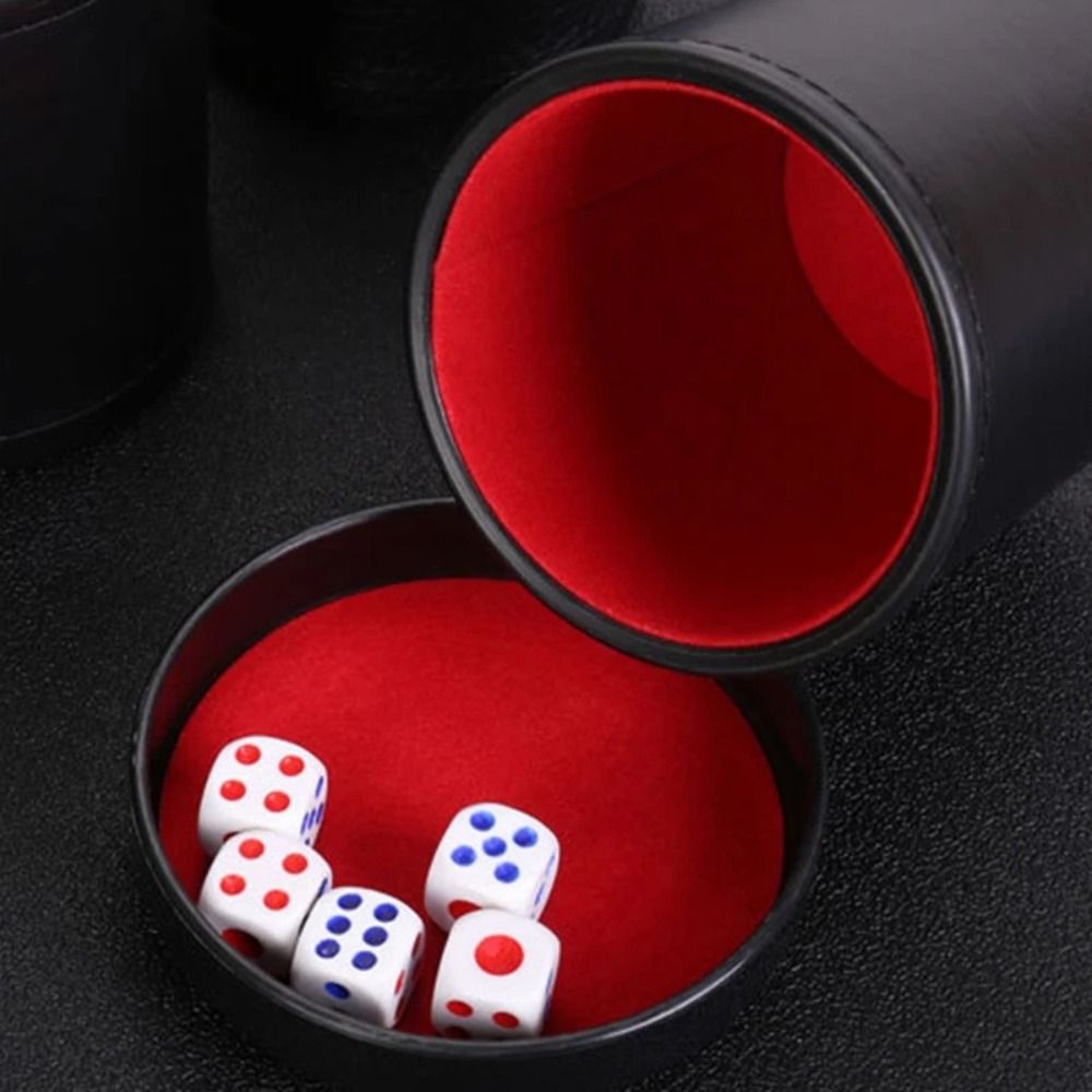 Copo de Dados de Couro com Tam - Board Game Yahtzee avaliação e preço